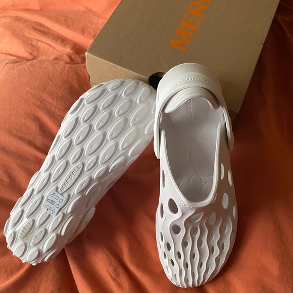 NWB Womens 8.5 Merrell White Hydromocs - Picture 8 of 13